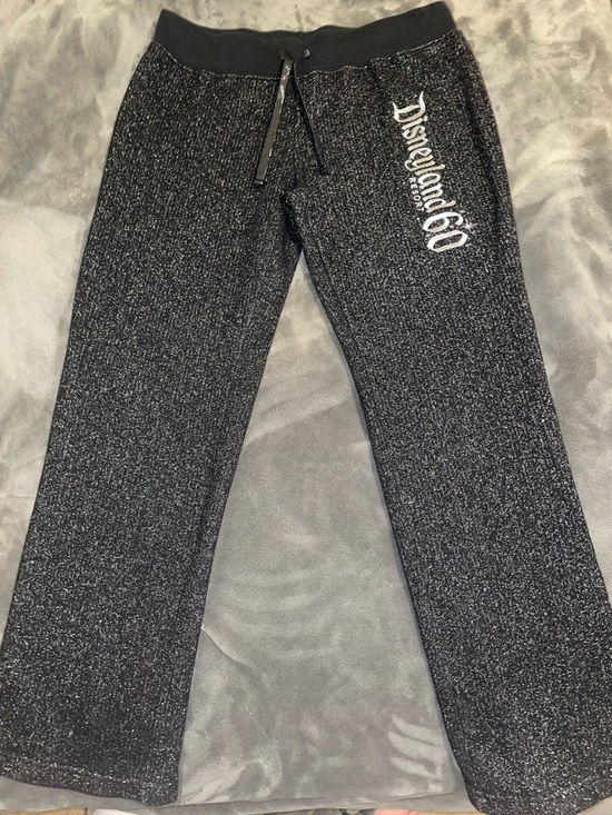 Disney Pants - Disney Parks Black and Gray Sparkle Joggers